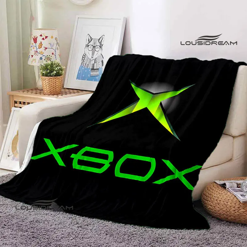 Home Textiles Designer - Xbox Logo Fleece Blanket Soft Gaming