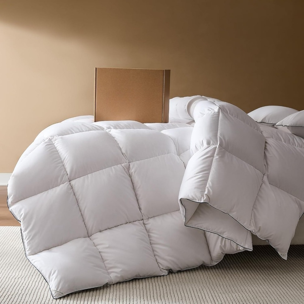Duvet Insert White - Extra Fluffy White Goose Feather Down