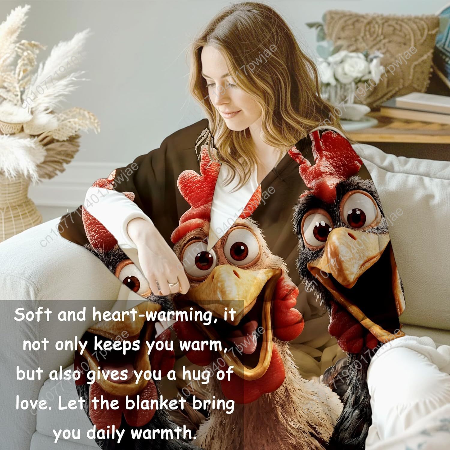 Chickens Blanket Gifts for Wom - Home Textiles & Furnishings review and price