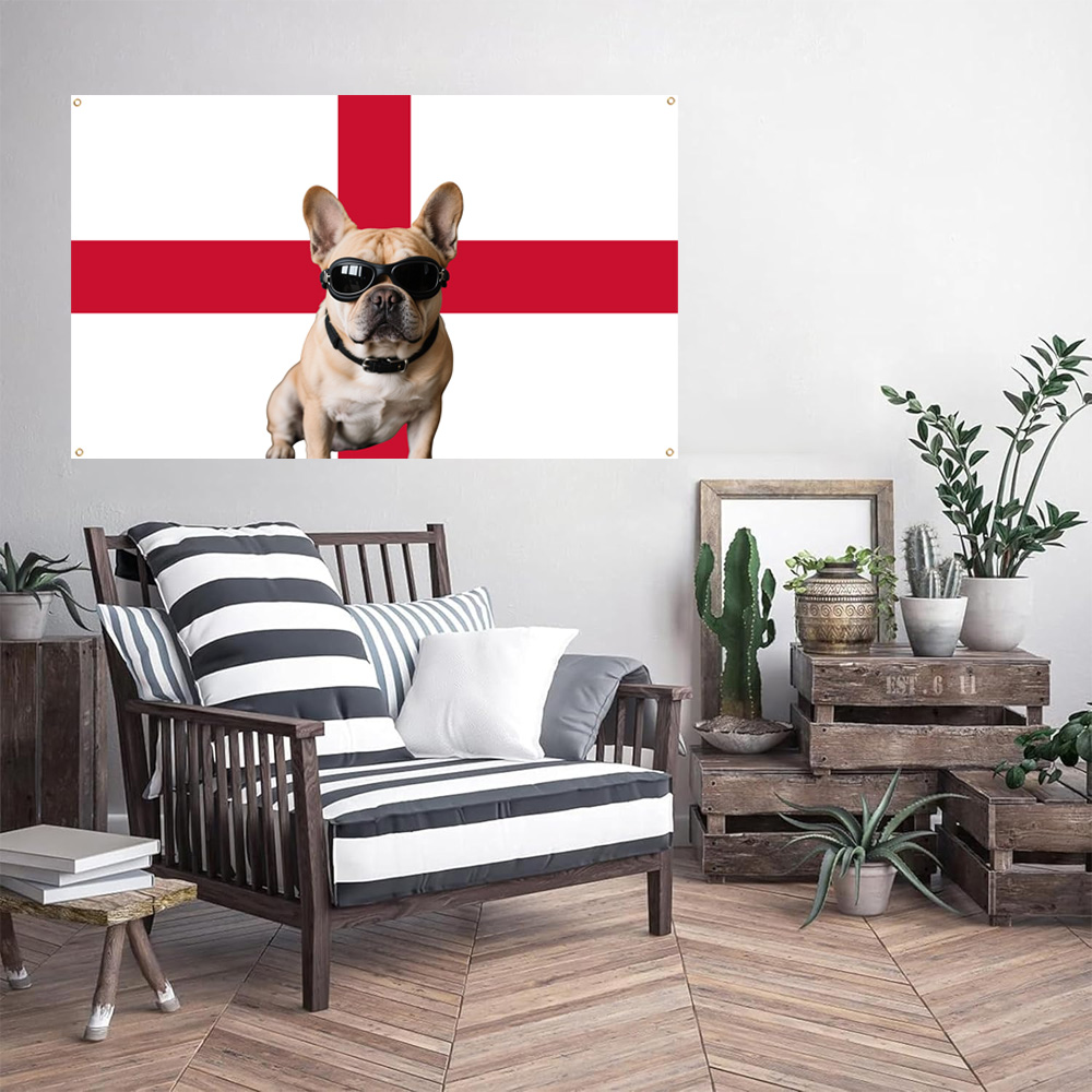 1pc 2D FLAT Personalize Englan - Home Textiles & Furnishings review and price