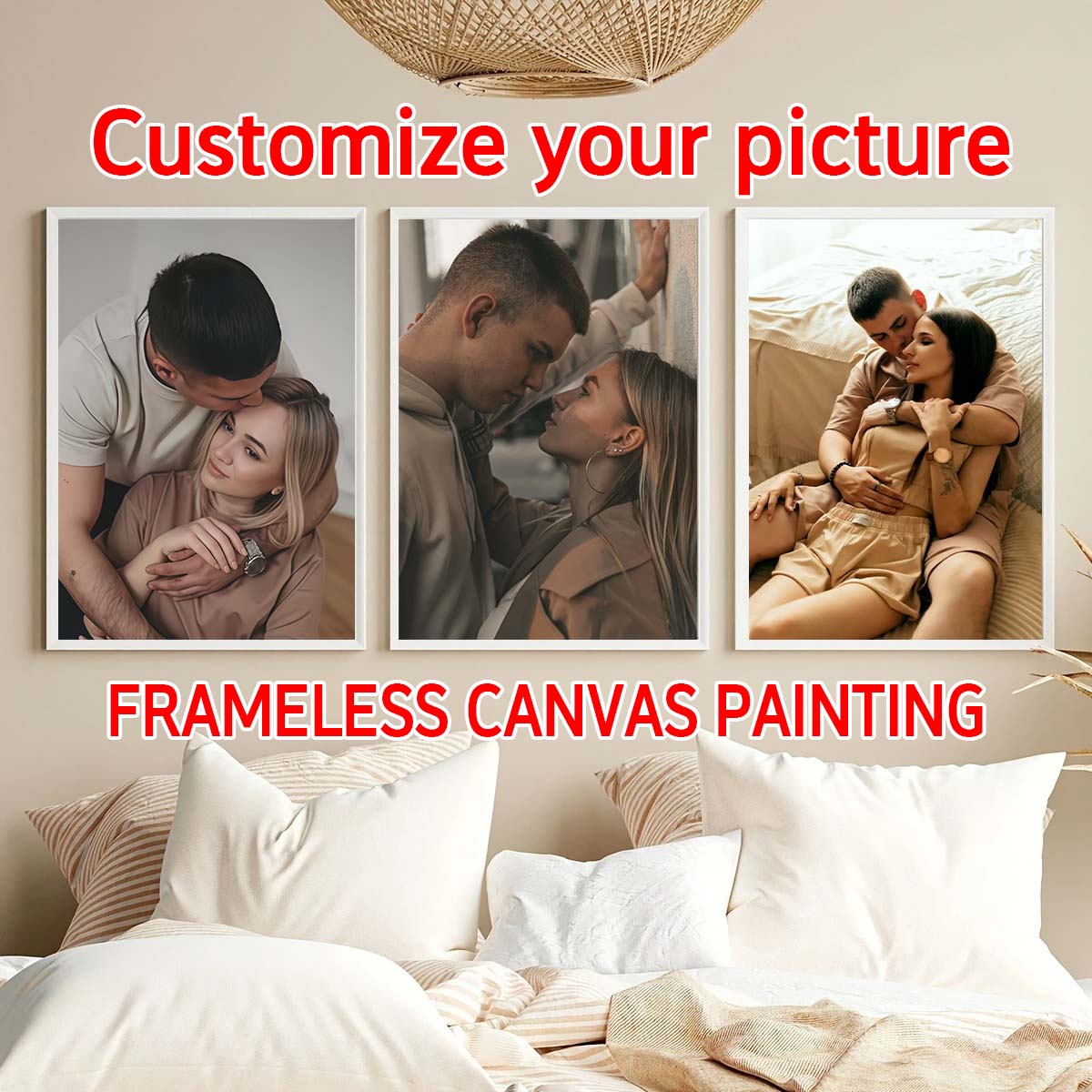Triptych - 2D custom photo woo - Home Textiles & Furnishings review and price