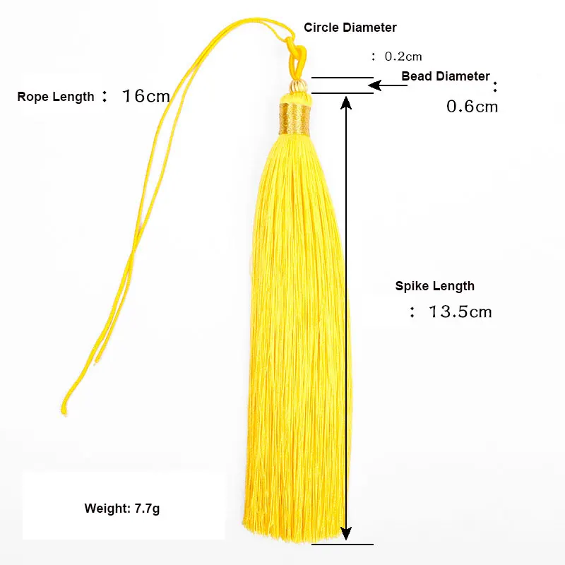 1PC 13CM Craft Tassels Silk Ha - Home Textiles Designer review and price