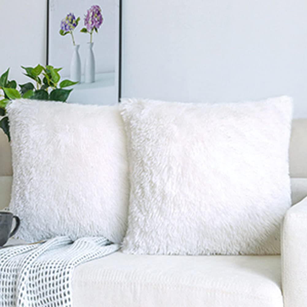 Luxury Soft Faux Fur Fleece Cu - Pillow Insert 18X18 review and price