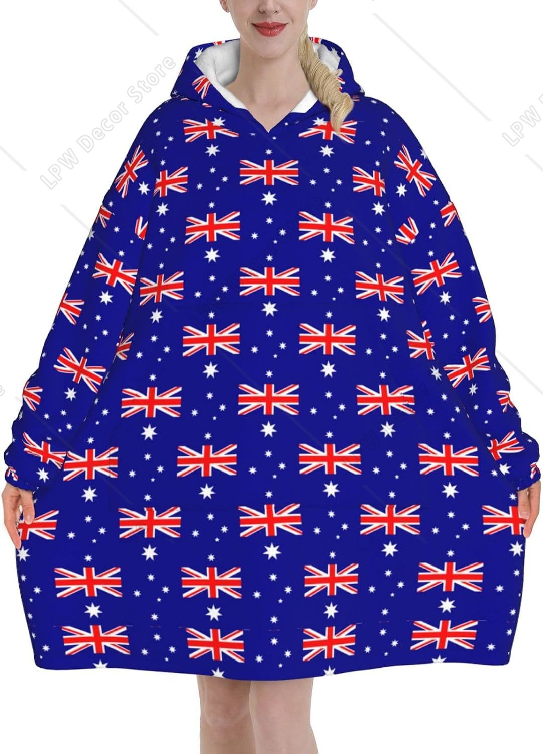 Oversized Flannel Wearable Bla - Home Textiles Australia review and price