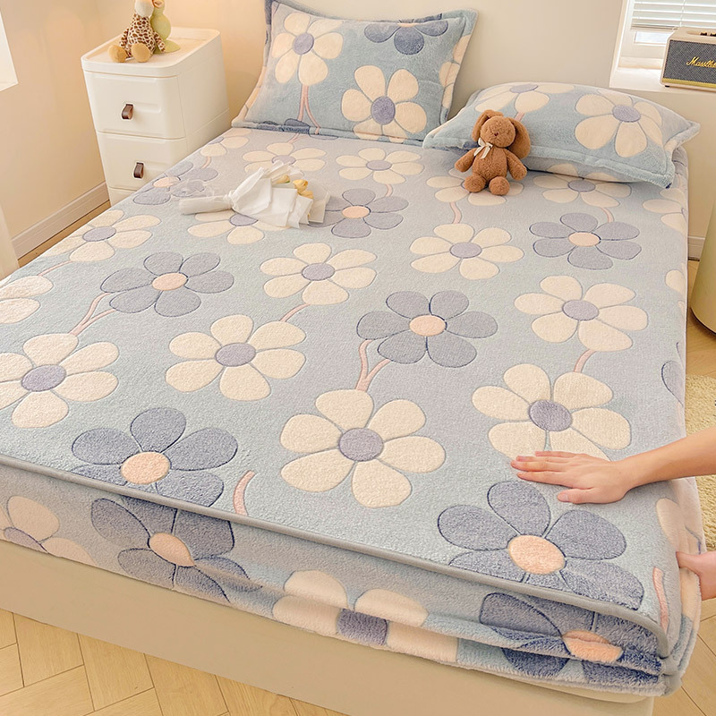 Autumn and Winter Plush Fitted - Home Textiles & Decorations review and price