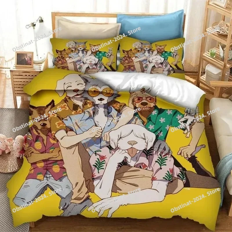 Anime BEASTARS Bedding Set Pri - Home Textiles & Furnishings review and price