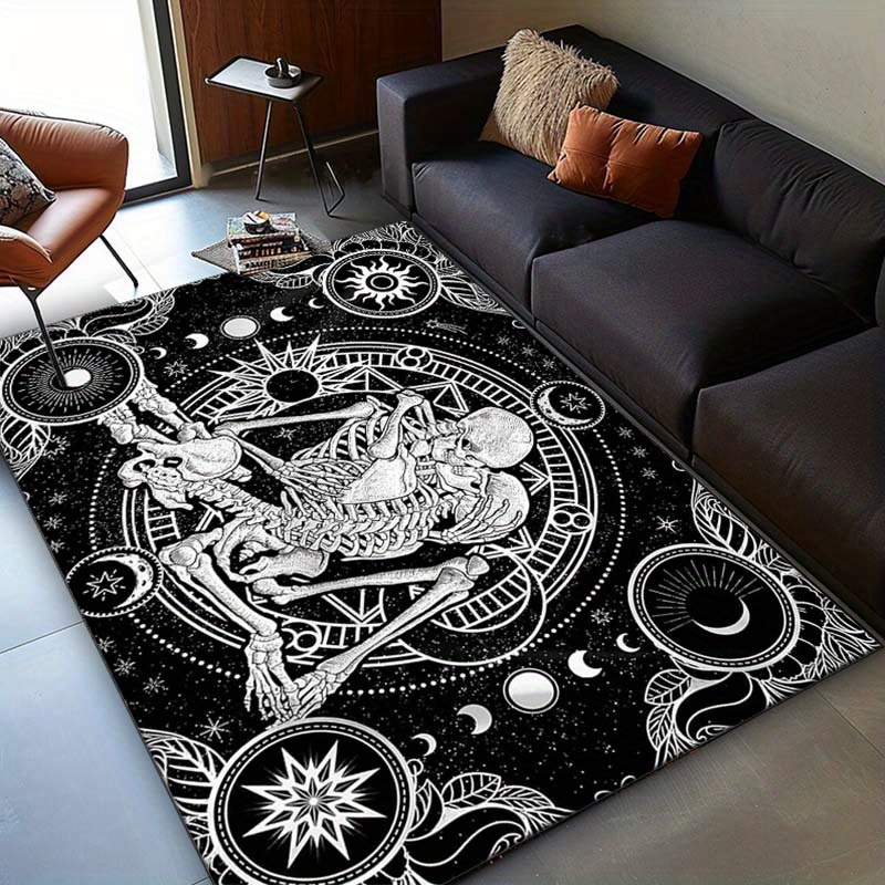 Elegant Skeleton Dance Rug - G - Home Textiles Designer review and price
