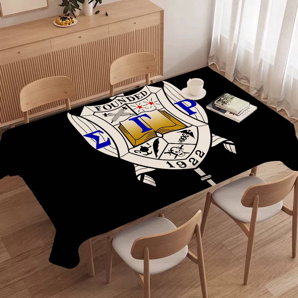 Sigma Gamma Rho LOGO Tableclot - Home Textiles Today Logo review and price