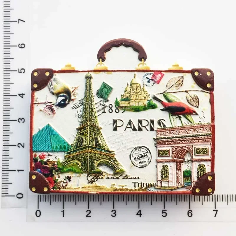 France  Paris Fridge Magnet So - Home Textiles France review and price